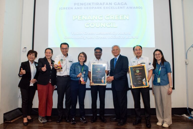 Penang Green Council closed the year on a high by receiving both the Youth Green Leadership Award and the Community-Led Green Initiative Award at GAGA, recognising the collective dedication and shared commitment of its team to advancing meaningful environmental impact.