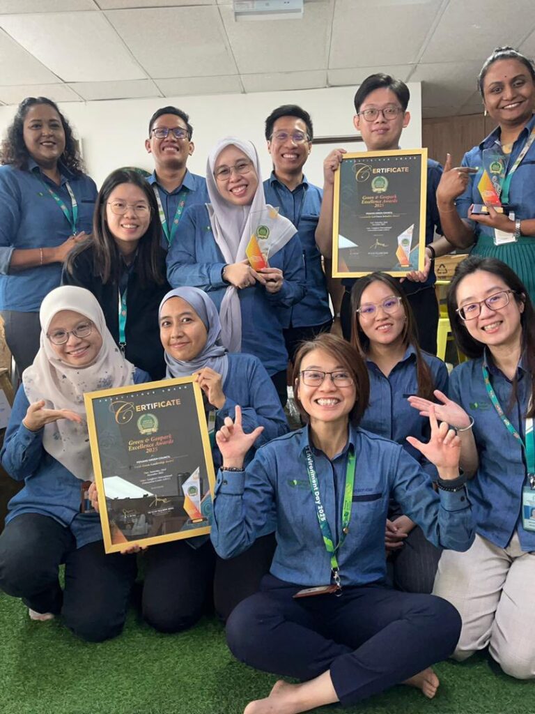 Penang Green Council closed the year on a high by receiving both the Youth Green Leadership Award and the Community-Led Green Initiative Award at GAGA, recognising the collective dedication and shared commitment of its team to advancing meaningful environmental impact.